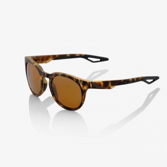 100% Campo Sunglasses - Soft Tact Havana - Bronze/PeakPolar