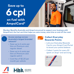 ADA Members can save up to 6cpl on fuel with AmpolCard*