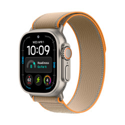 Apple Watch Ultra 4 GPS + Cellular 49mm Natural Titanium Case with Sand Trail Loop