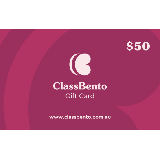 ClassBento eGift Card - $50